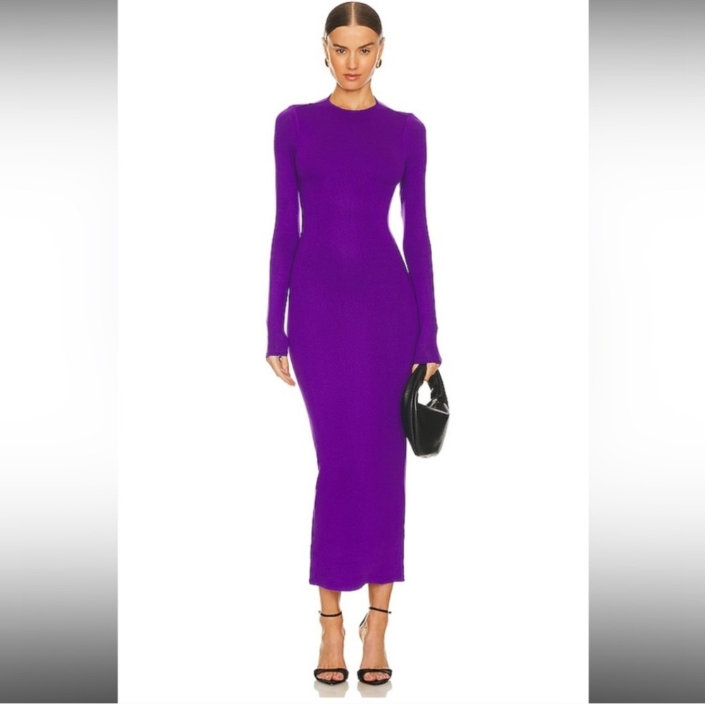 AFRM Purple Midi Dress